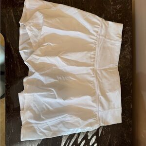 Aritzia White Skort